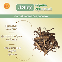 Лопух корень. Репейник майский, добавка к чаю.