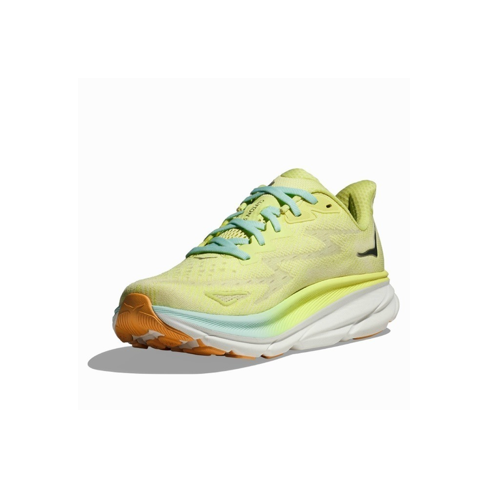 Кроссовки женские HOKA W CLIFTON 9 WIDE Citrus Glow / Sunlit Ocea