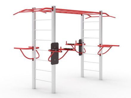 Уличный спортивный комплекс Гимнаст с рукоходом