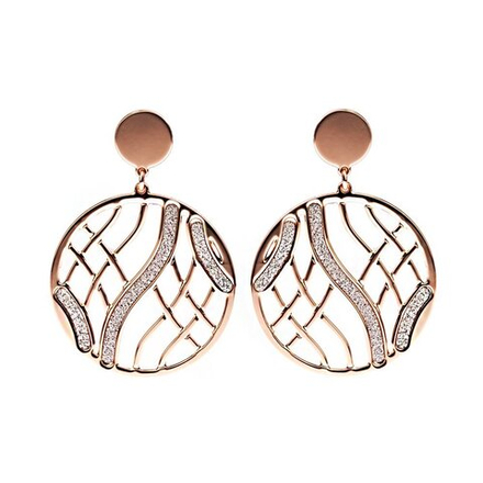 *Серьги Boccadamo *XOR124RS BR/RG