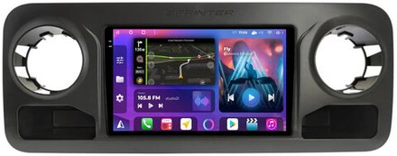 Магнитола для Mercedes-Benz Sprinter 2018+ - FarCar BX7296M-360 на Android 13, QLED+2K, TS10, 6Гб+128Гб, CarPlay, 4G SIM-слот