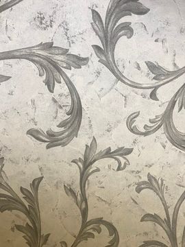 Обои ART винил вспен. на флизе 1,06х10 "MELANGE"  черный на сером