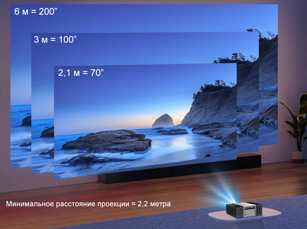 Проектор TouYinger Q11W Ultra