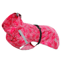 70400 Непромокаемая попона для собак ICEPEAK PET HIGHLANDER RAINCOAT. цвет розовый 640