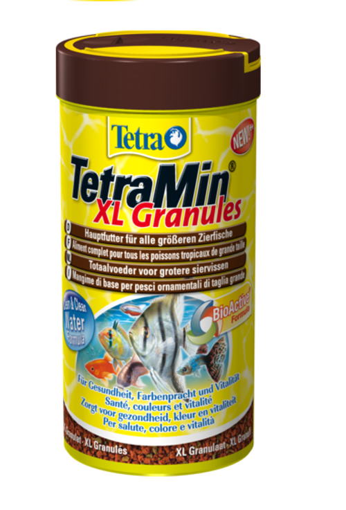 Корм для рыб TetraMin XL Granules для всех видов рыб, 250 мл.