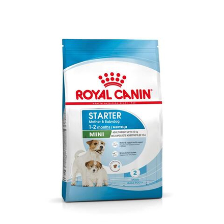 Royal Canin Mini Starter Корм сухой для собак мелких пород в конце беременности в период лактации для щенков в период отъема до 2-х месяцев 8,5 кг