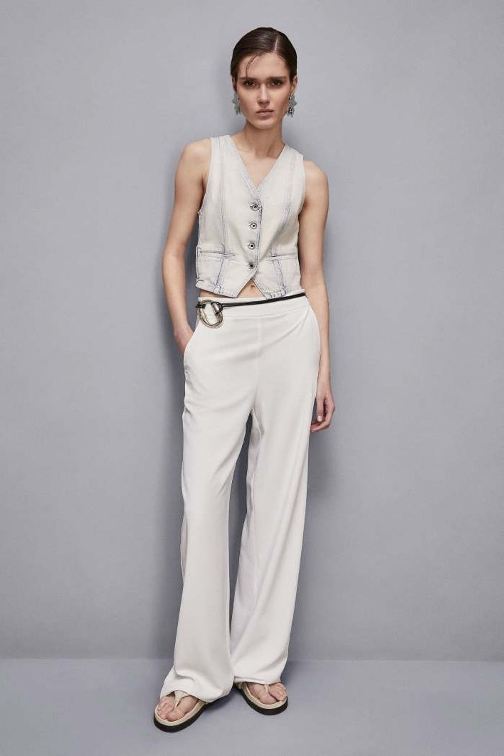 Жилет джинсовый женский PATRIZIA PEPE