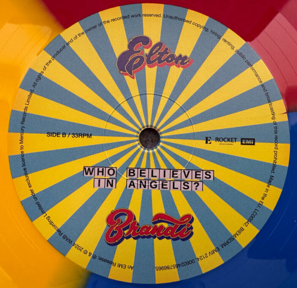 Elton John, Brandi Carlile / Who Believes in Angels? (Limited Edition)(Coloured Vinyl)(LP)