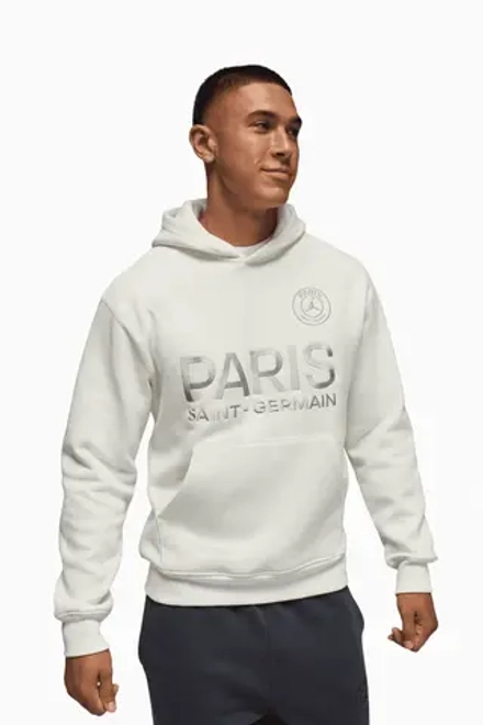 Кофта Nike PSG x Jordan 25/26 Fleece - белый