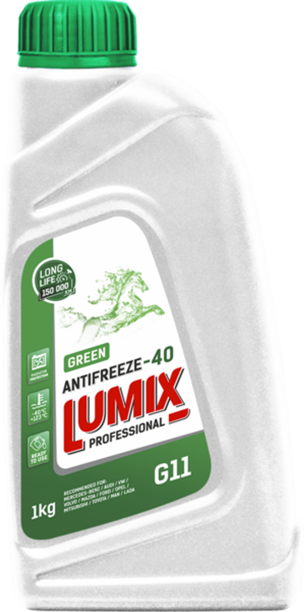 Антифриз Lumix Green зеленый G11 1 кг