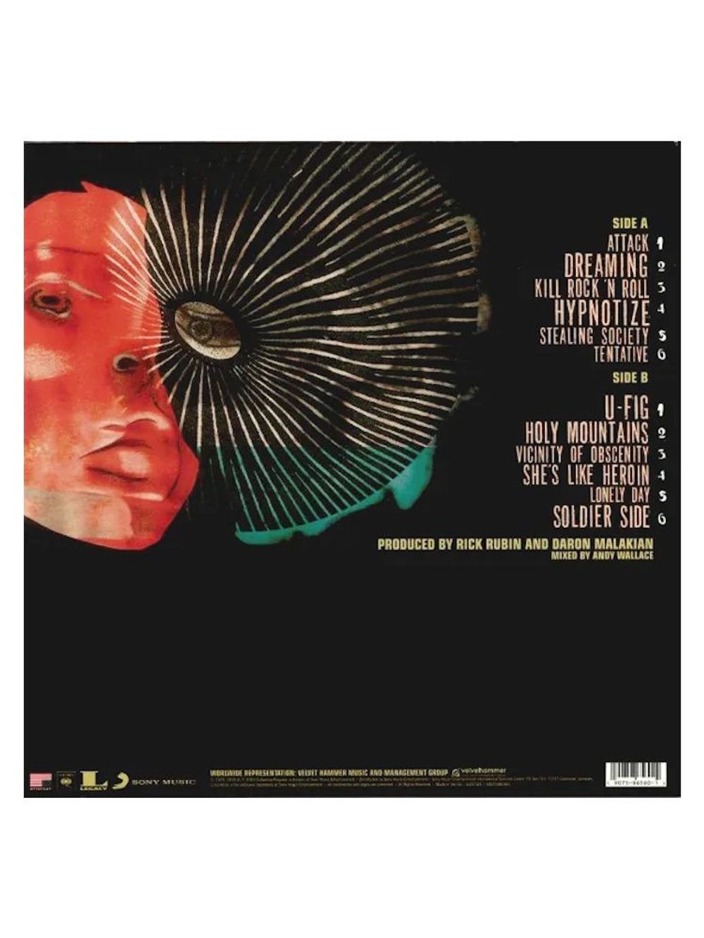 System Of A Down. Hypnotize (LP) Новая запечатанная виниловая пластинка