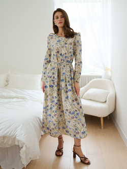 Платье с рукавом длинное