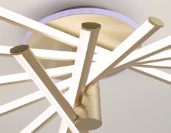 Ambrella Потолочный светодиодный светильник с пультом LineTech FL6244