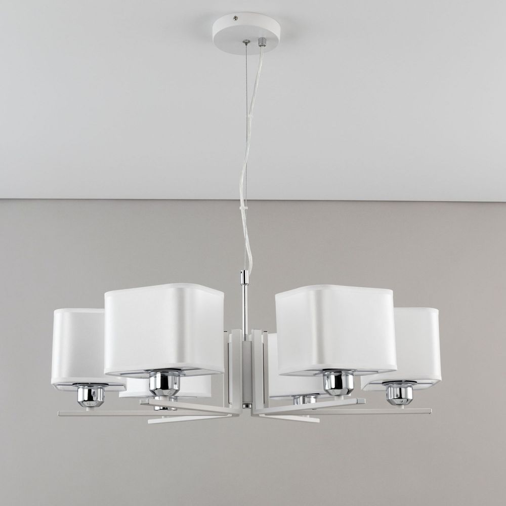 Citilux Тильда CL469265 Люстра подвесная с абажурами Белая