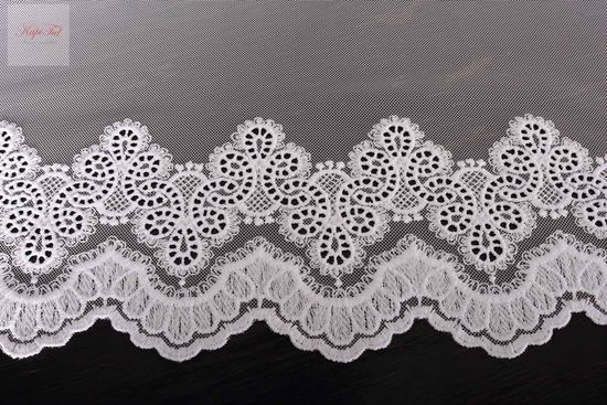 Тюль сетка-грек Морозко (белый)