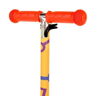 Самокат 3кол. Ми-ми-мишки, 120 и 80 мм, рег.рул. стойка