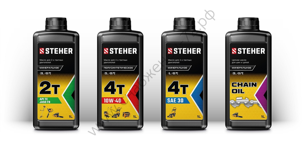 STEHER 4Т-30, 1 л, минеральное масло для 4-тактных двигателей (76011-1)