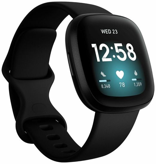 Умные часы Fitbit Versa 3, black