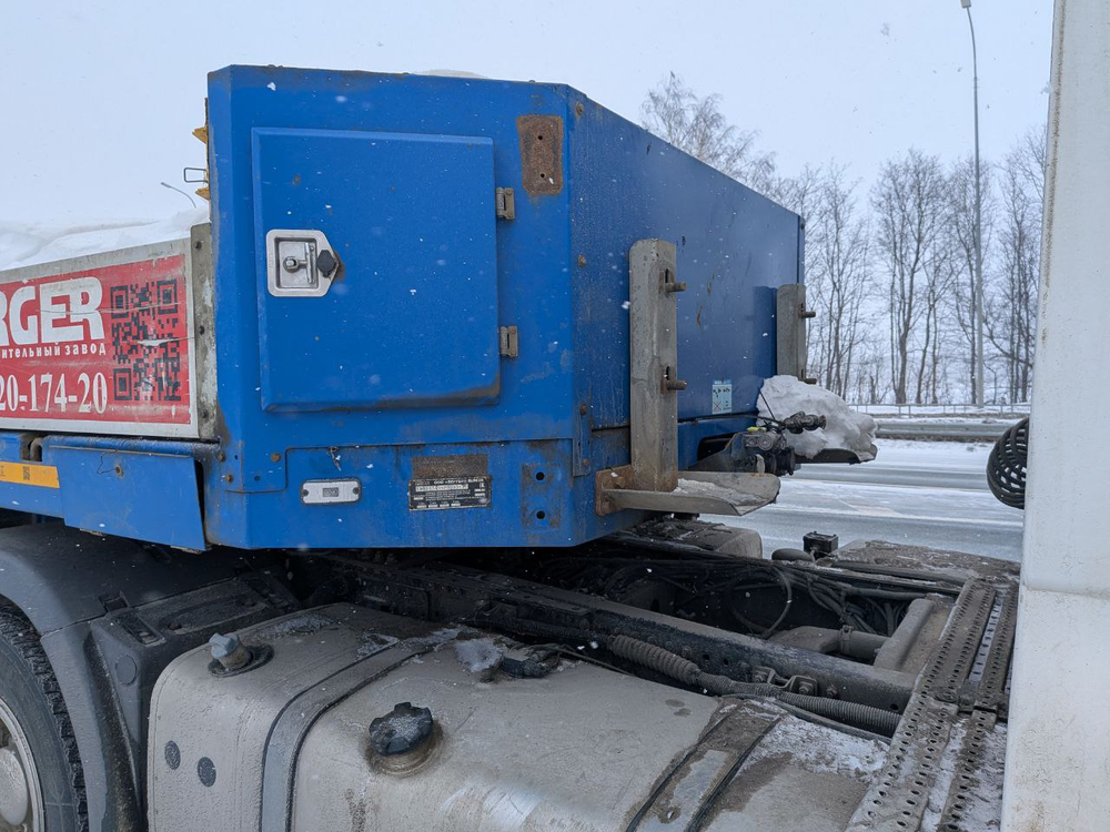 БЕРГЕР 9854* Полуприцеп тяжеловоз 4 оси 9854-0000050-05 (Раздвижной)