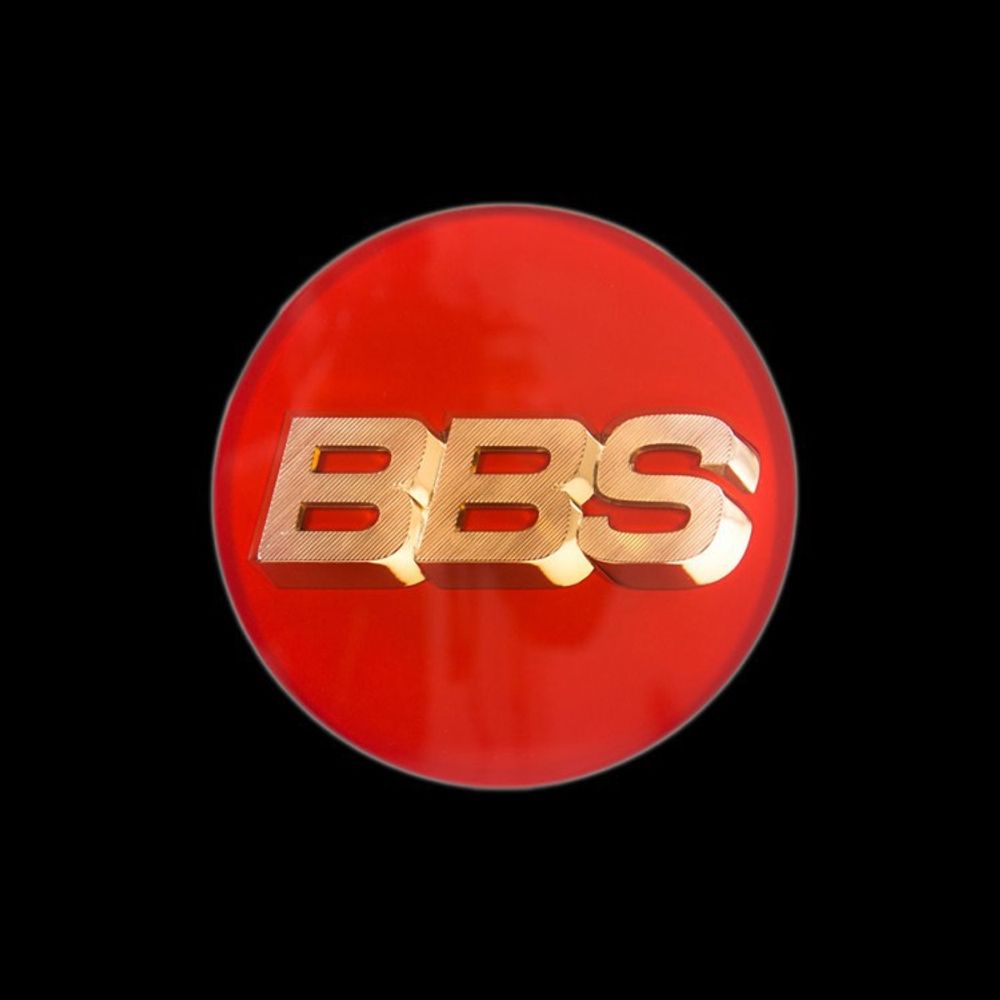 Крышка центрального отверстия BBS 70.1 мм gold/red (56.24.073)