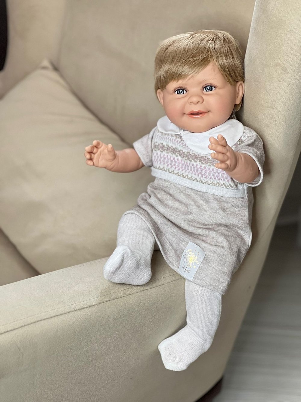 Кукла Marina and Pau 42cм Sugar Winter мягконабивная (M707K)