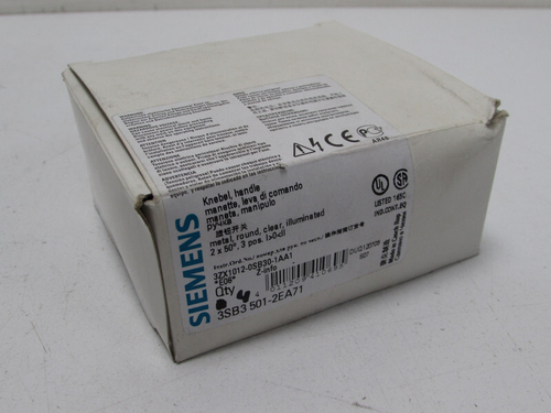 SIEMENS 3SB3 501-2EA71 + 3ZX1012-0SB30-1AA1
