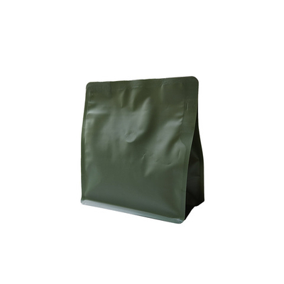 Пакет для кофе 0,2 кг (Квадропак — тёмно-зелёный)