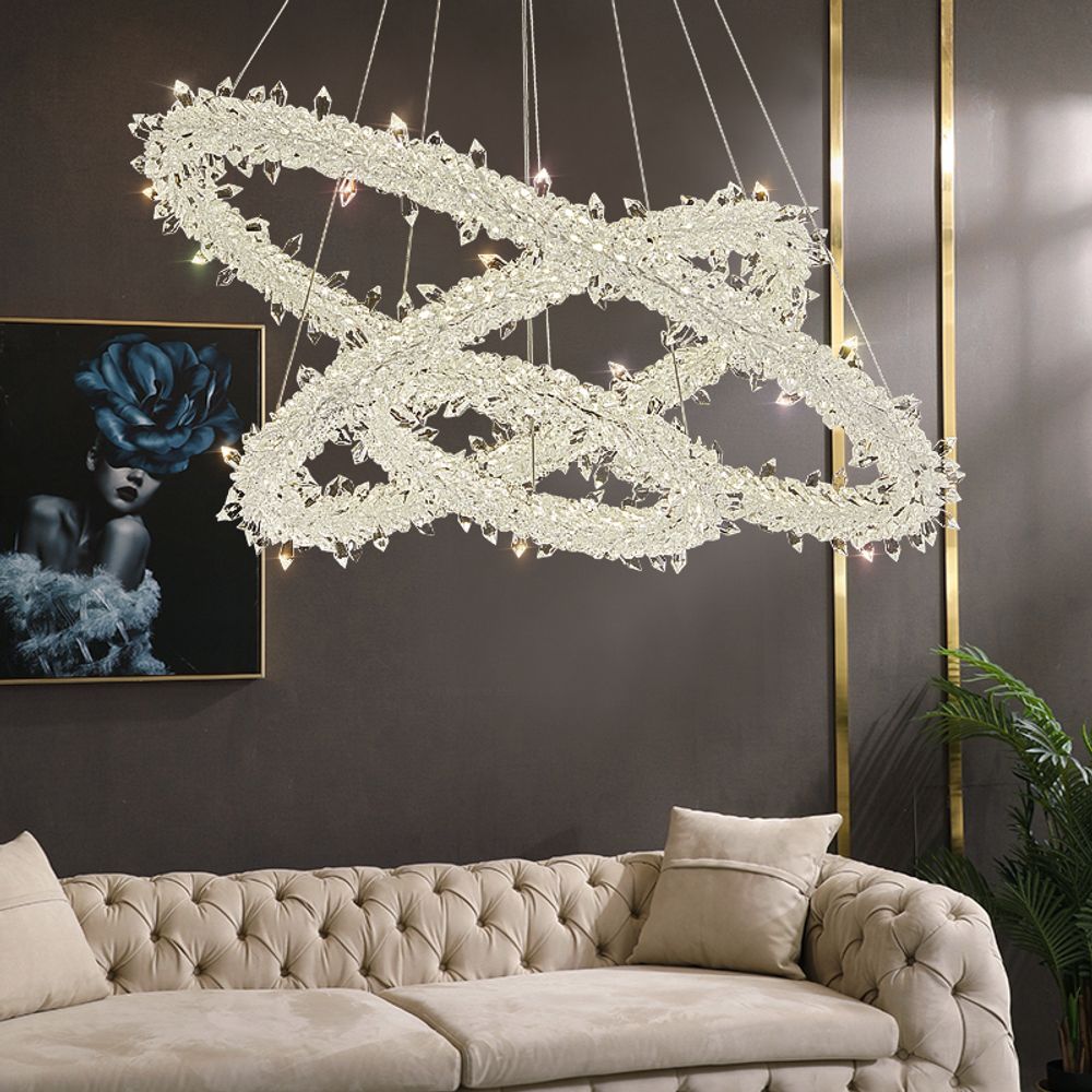 Люстра MD-0120B-40+60+80 gold