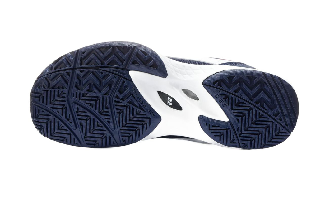 Детские теннисные кроссовки Yonex Power Cushion Pro-Move Junior - white/navy/red