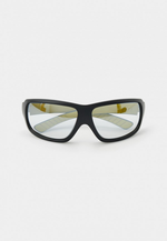 Спортивные очки LiP FLO / Matt Black - Mustard / PC Photochromic / ecLiPse Series ML Silver Smoke AF Lens