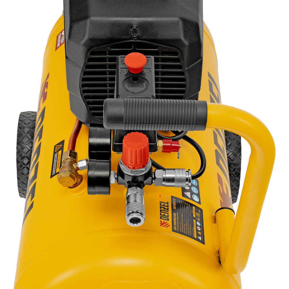 Компрессор воздушный DK1800/50, Х-PRO 1.8 кВт, 280л/мин, 50л Denzel