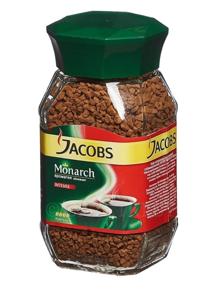 Кофе растворимый Jacobs Monarch Intense 95 г