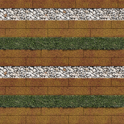 Тротуарная плитка ГАЗОННАЯ РЕШЕТКА - Листопад гранит Каир