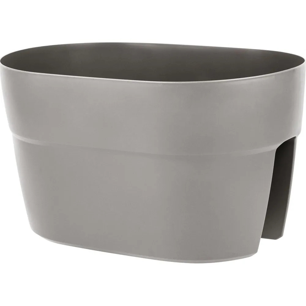 Ящик балконный на перила InGreen Villa de Fiori, двусторонний,40см,12л,фиксаторы,французск