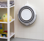 Ведро ФЛЕКС 5 л складное, носик для слива, отверстие для подвешивания, материал- полипропилен, ТЭП М2414