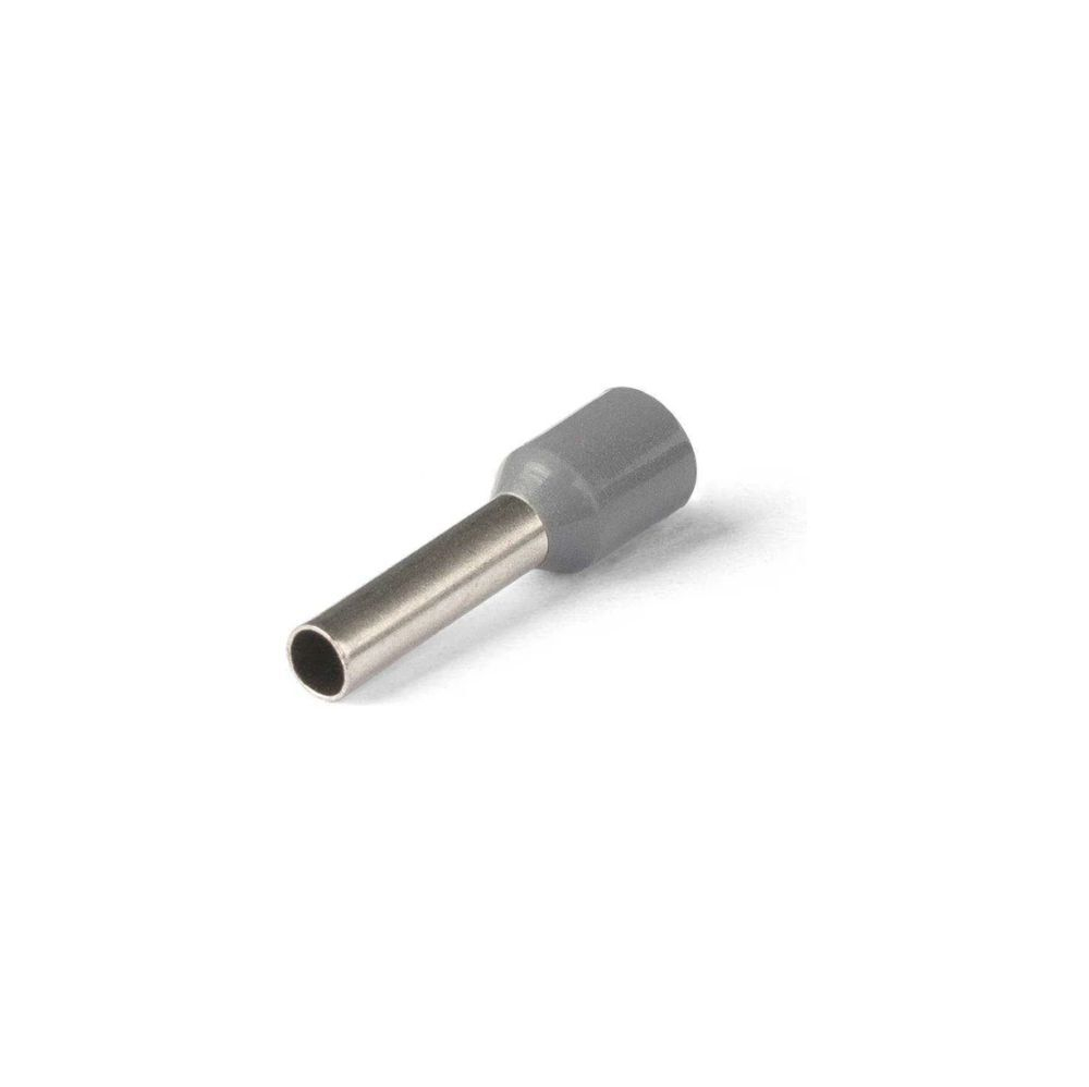 STEKKER Наконечник штыревой втулочный изолир. НШВИ 0,75-8мм2  LD405-0758 серый DIY 25шт/упак