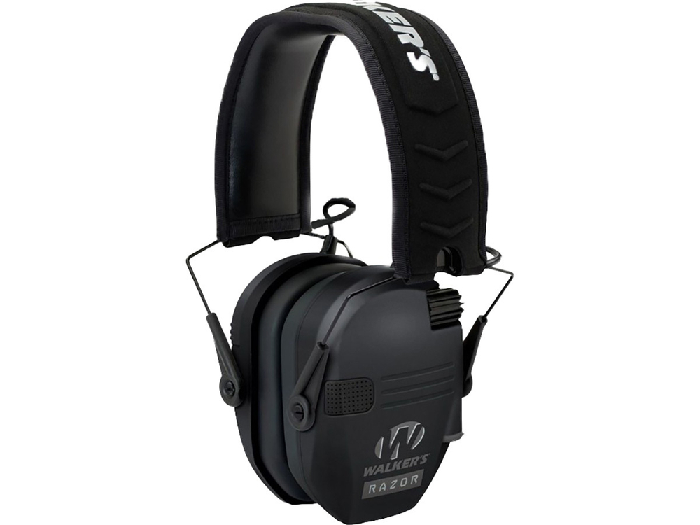 Наушники активные Walker`s Razor Slim Electronic Muffs, чёрные