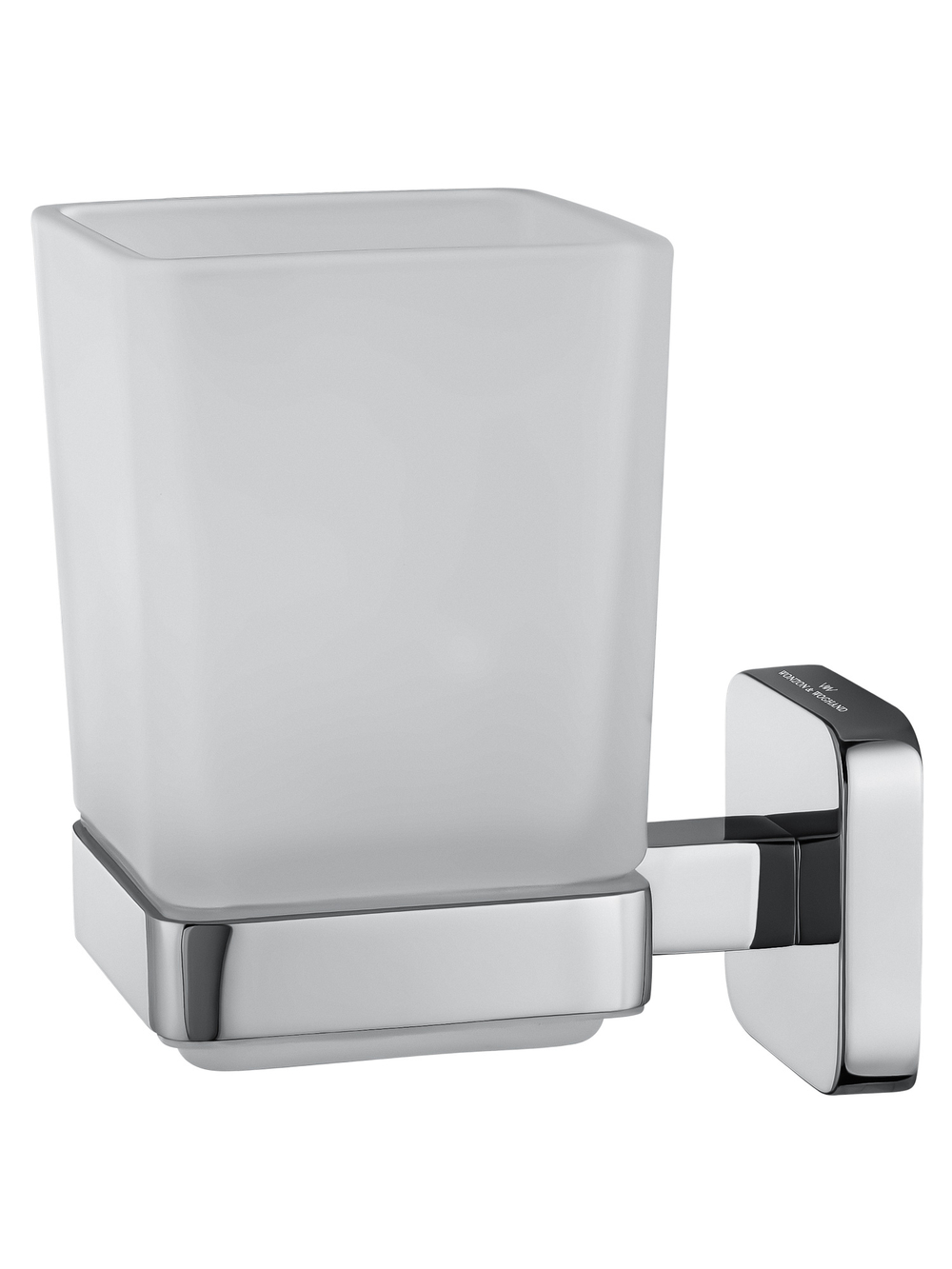 Стакан для зубных щеток с держателем WONZON & WOGHAND STILL, Хром (WW-6621)