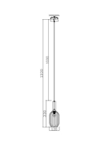 Подвесной светильник Freya Zelma FR8013PL-01AM