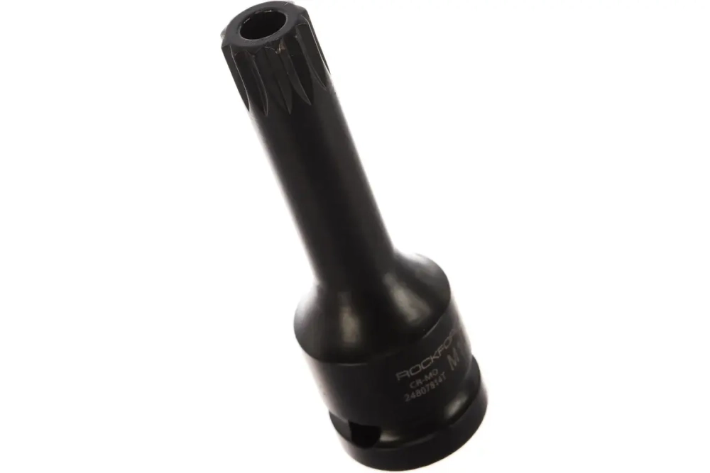 Головка-бита SPLINE ударная 1/2", M14 с отверстием ROCKFORCE RF-24806014T