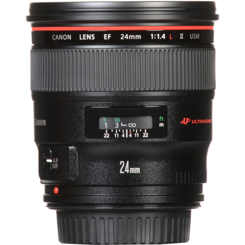 Объектив Canon EF 24mm f/1.4L II USM, черный