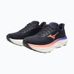 Женские Кроссовки для бега Mizuno Wave Sky 9 odyssey gray/striking coral/iris bloom