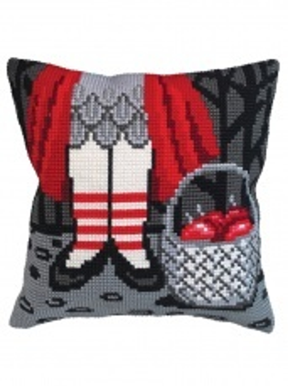 Набор для вышивания подушки  бренда Collection D'Art - отличный выбор как для юных мастериц, так и д