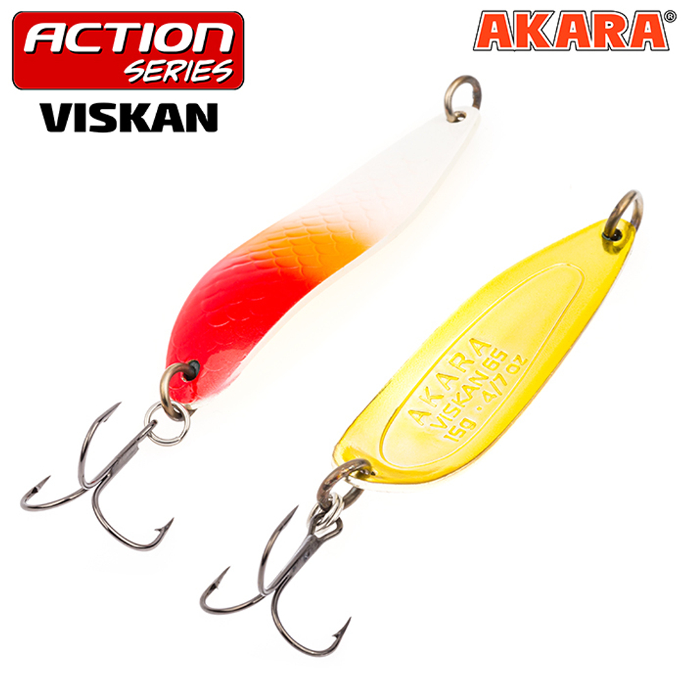 Блесна колебалка Akara Action Series Viskan 65 12 гр. 3/7 oz. AB118