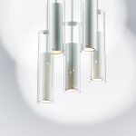 756056 Люстра CILINO 5х40W GU10 БЕЛЫЙ МАТОВЫЙ