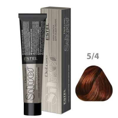 5/4 Крем-краска De Luxe Silver, светлый шатен медный