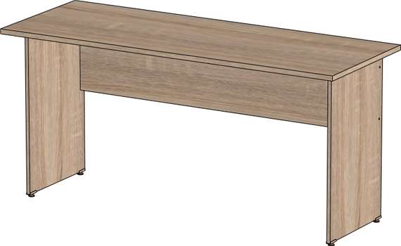 Стол письменный Стандарт Про дуб сонома
