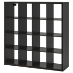 Стеллаж 25 ячеек - IKEA KALLAX, 147х147 см, черный, КАЛЛАКС ИКЕА