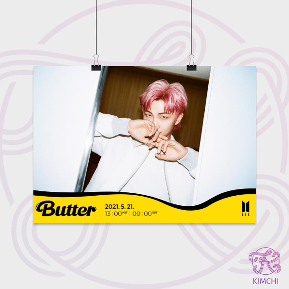 Постер А4 - BTS - BUTTER