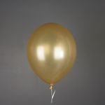 Шар (12''/30 см) Яркое золото (M78/613), металлик, 100 шт.